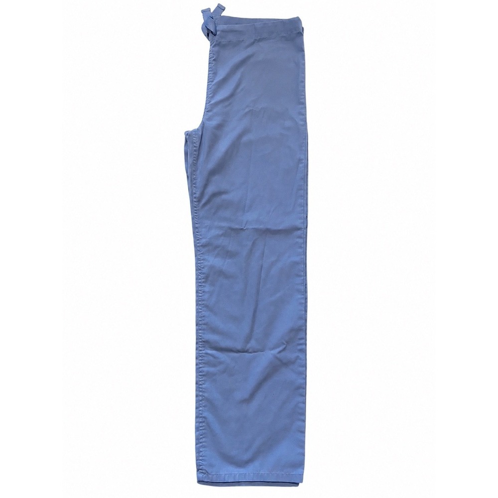 Cherokee Workwear Scrub Pants Women's XS Blue Drawstring Medical Uniform Pants - Picture 4 of 11